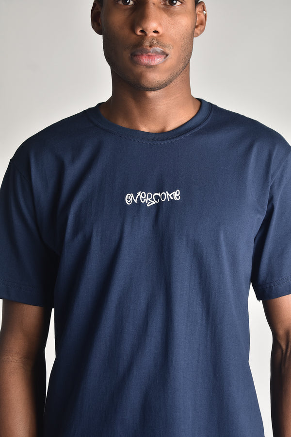 Camiseta Overcome New Grafitti Azul Marinho