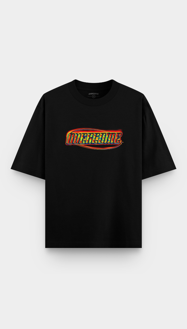 Camiseta Overcome Oversized After Preta-001