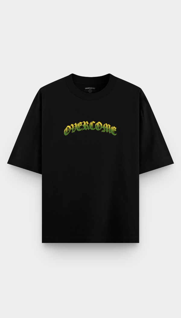 Camiseta Overcome Oversized Rumo Preta-001