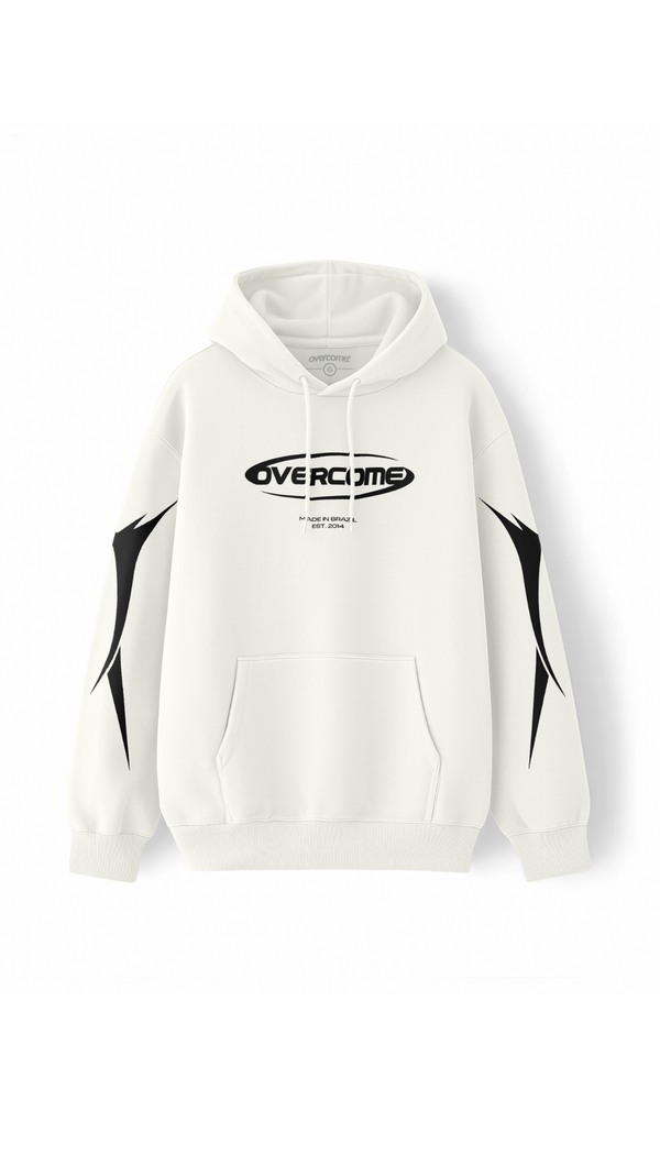 Moletom Canguru Overcome Burnout Off White-001