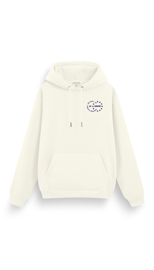 Moletom Canguru Overcome Circle Star Off White-001