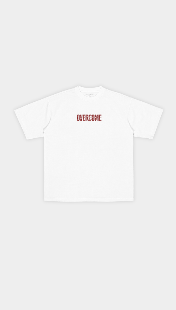 Camiseta Overcome Oversized Scarlet Off White-001