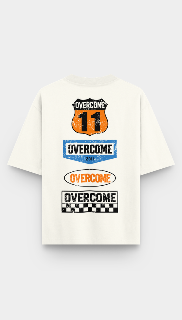 Camiseta Overcome Oversized Track Off White-001