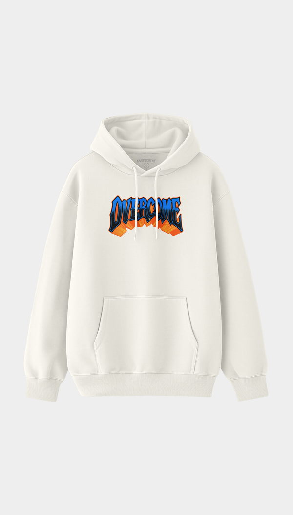 Moletom Canguru Overcome Doom Off White-001
