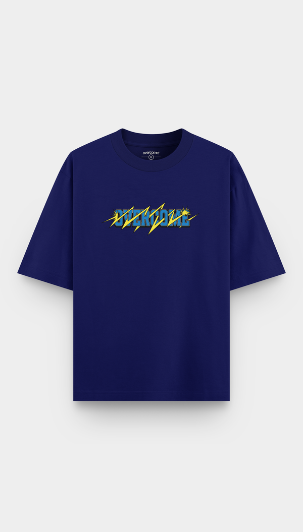 Camiseta Overcome Oversized HQ Azul Marinho-001