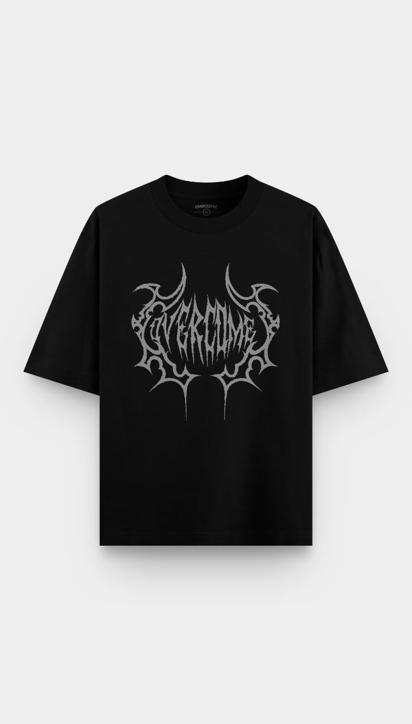 Camiseta Overcome Oversized Wraith Preta-001