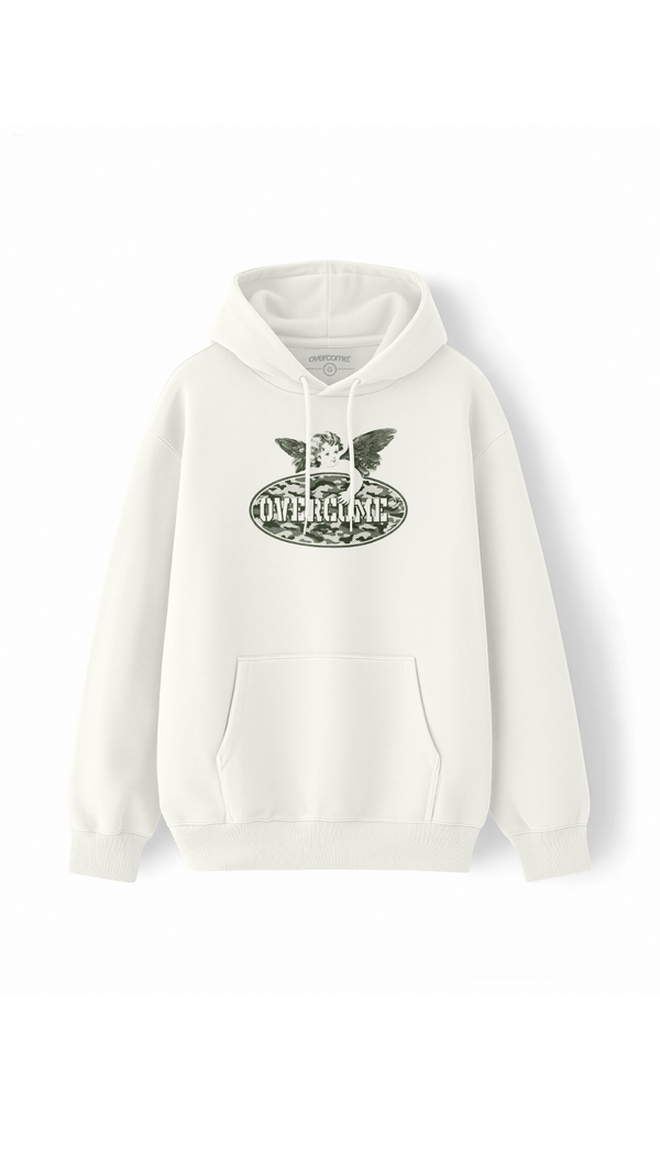 Moletom Canguru Overcome Cherubim Camo Off White-001