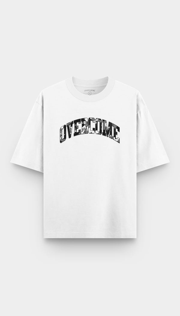 Camiseta Oversized Overcome Street Camo Off White-001