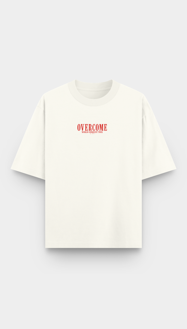 Camiseta Overcome Oversized Eternal Tour Off White-001