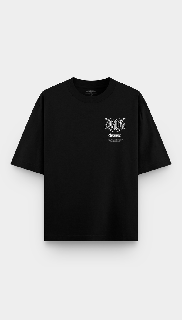 Camiseta Overcome Oversized Nocturne Preta-001
