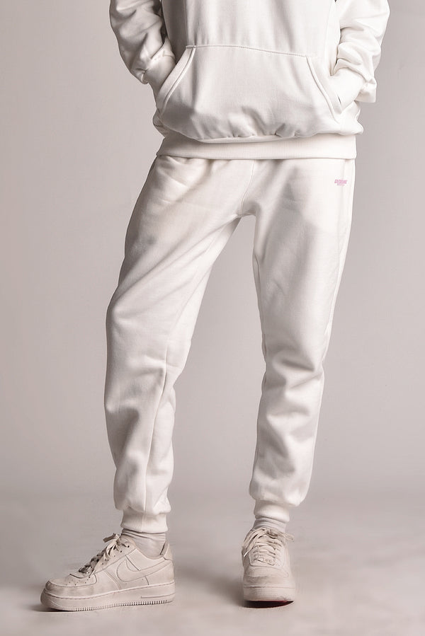 Calça Moletom Overcome Domination Smile Off White