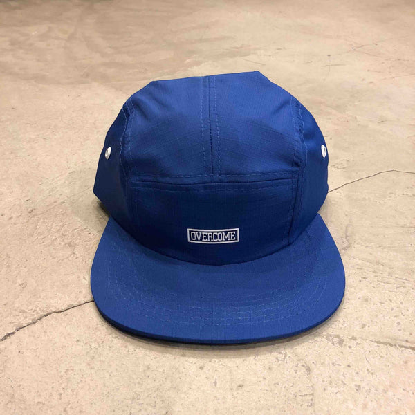 Boné 5 Panel Overcome "Script" Azul