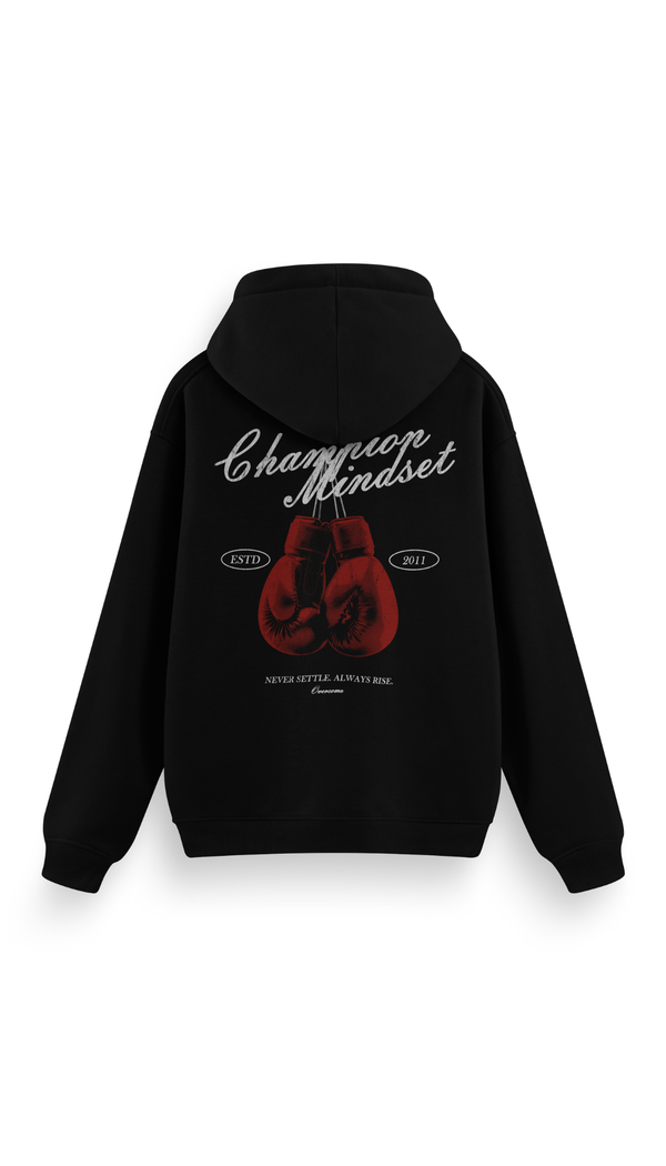 Moletom Canguru Overcome Champion Mindset Preto-001