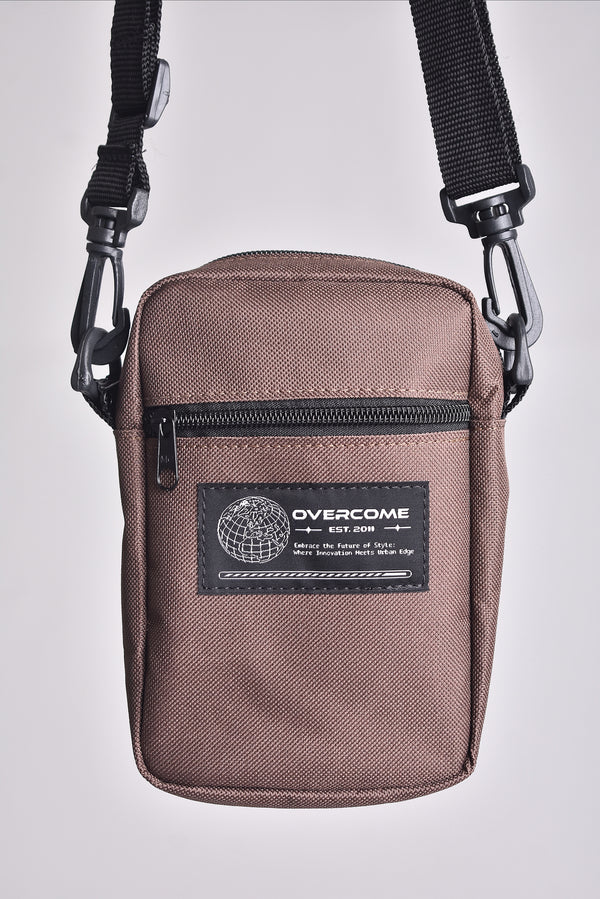 Shoulder Bag Overcome Bass Marrom