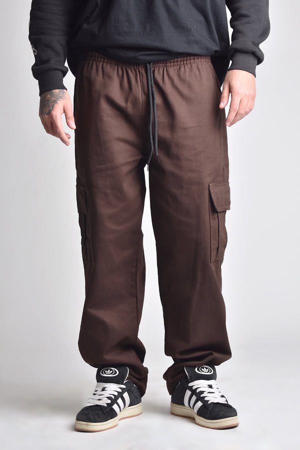 Calça Cargo Overcome Basics Marrom