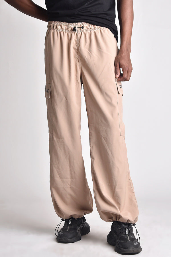 Calça Cargo Tactel Overcome Script Bege