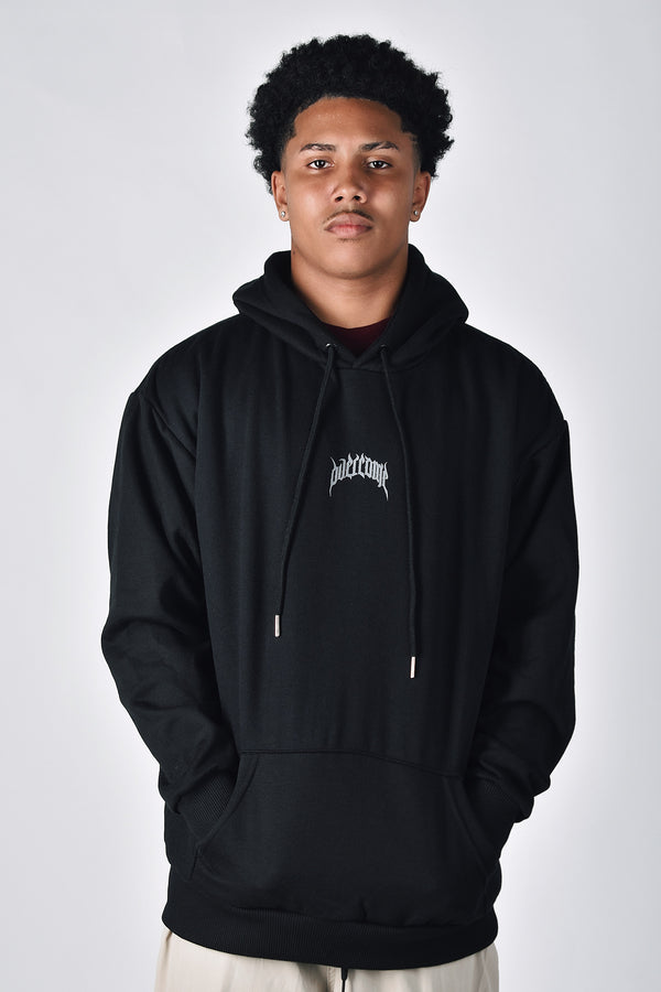 Moletom Overcome Canguru Dark Angel 2.0 Preto