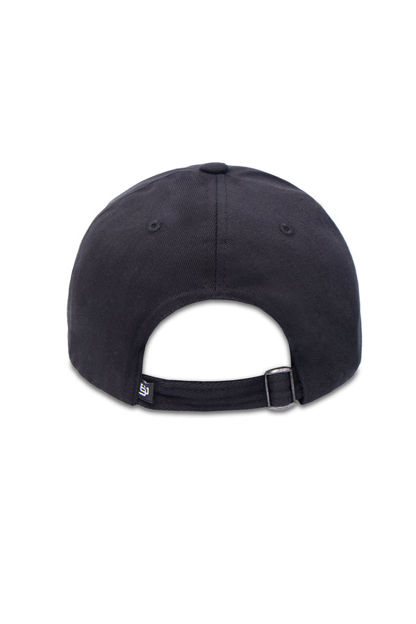Boné Dad Hat Overcome Brand Stamp Preto