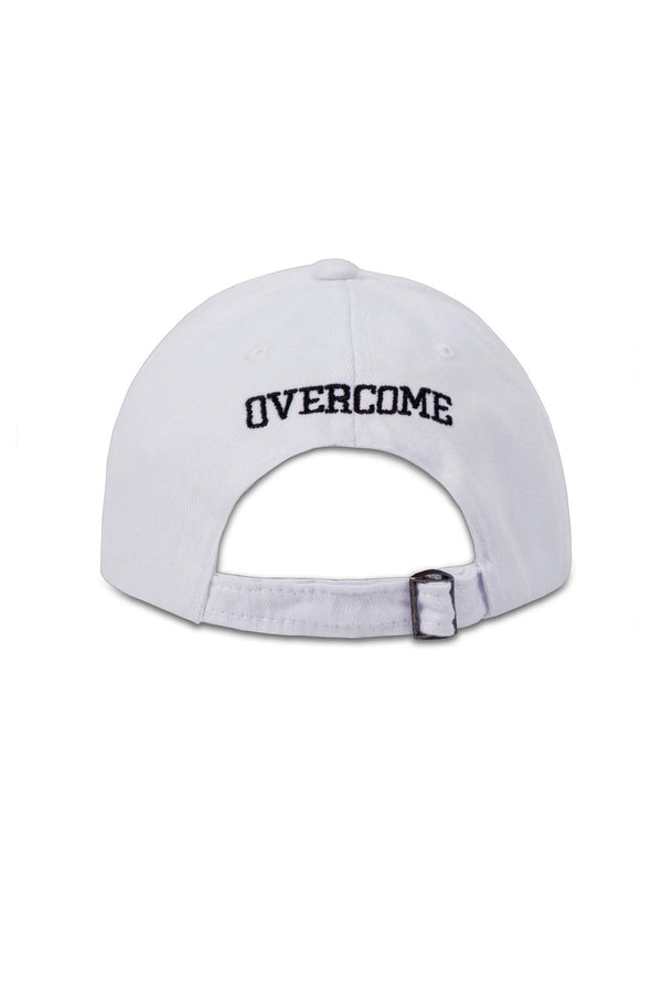 Boné Dad Hat Overcome League Off White
