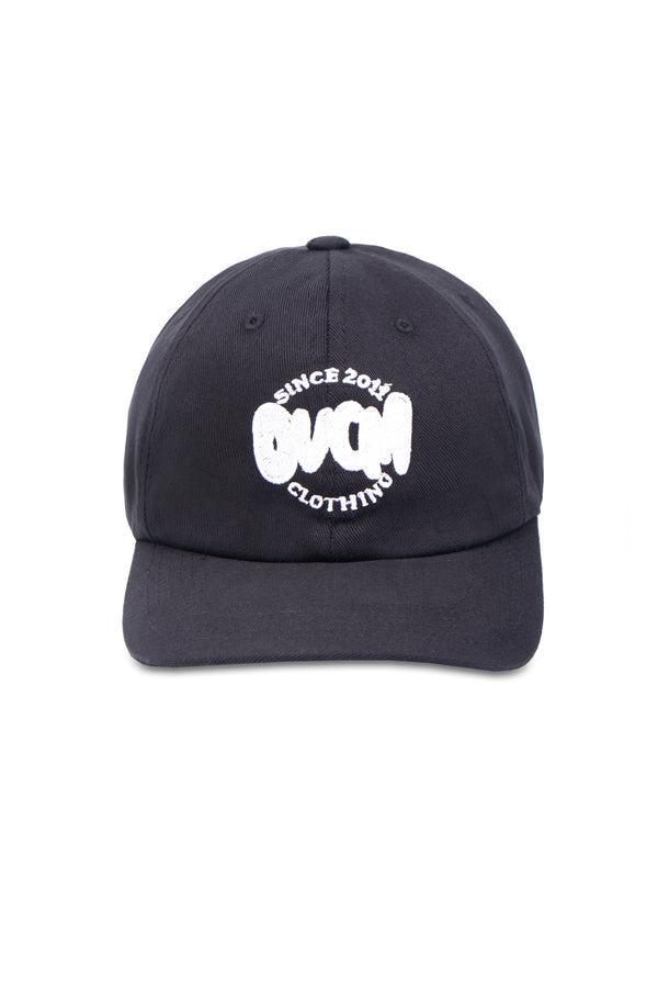 Boné Dad Hat Overcome Brand Stamp Preto
