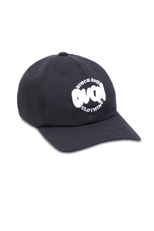 Boné Dad Hat Overcome Brand Stamp Preto