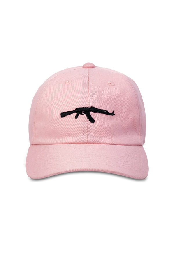Boné Dad Hat Overcome "AK" Rosa