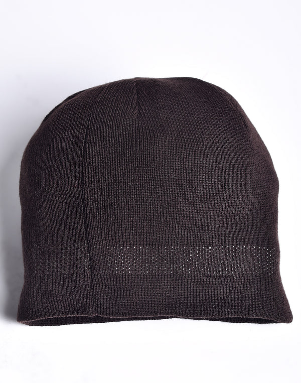 Gorro Overcome Essential Core Marrom