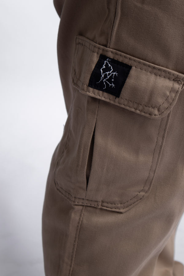 Calça Cargo Overcome New Lightning Bege