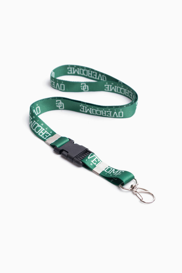 Chaveiro Overcome "Logo" Verde