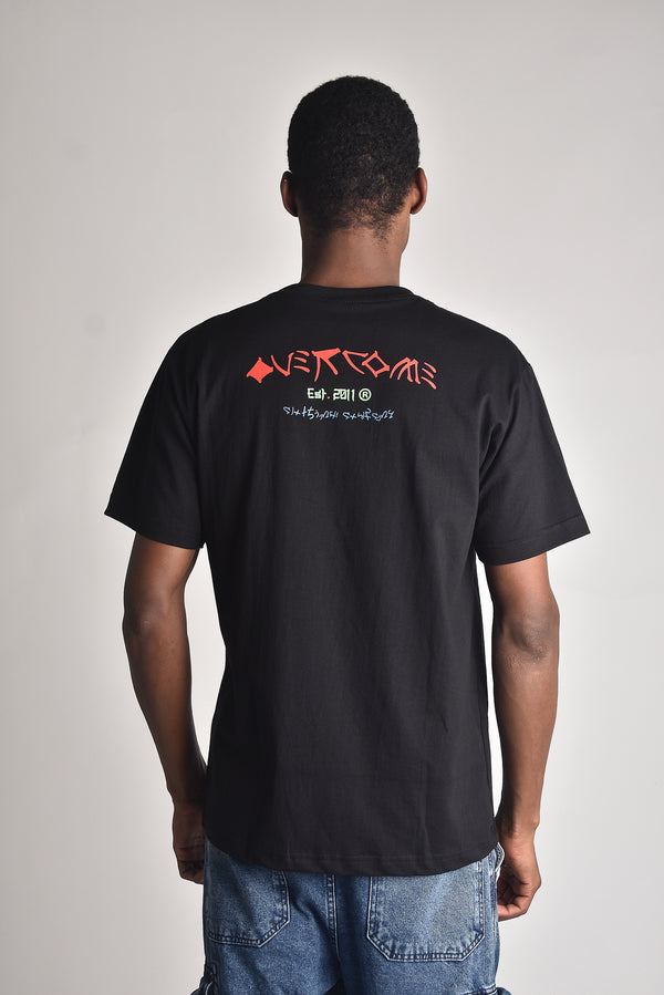 Camiseta Overcome Gaijin Preto