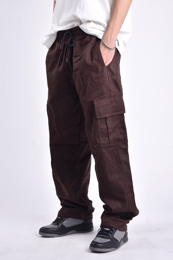 Calça Cargo Overcome Basics Marrom