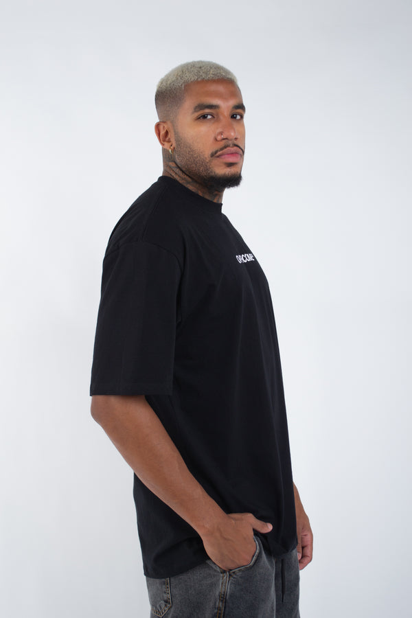 Camiseta Overcome Oversized Magnetic Preto