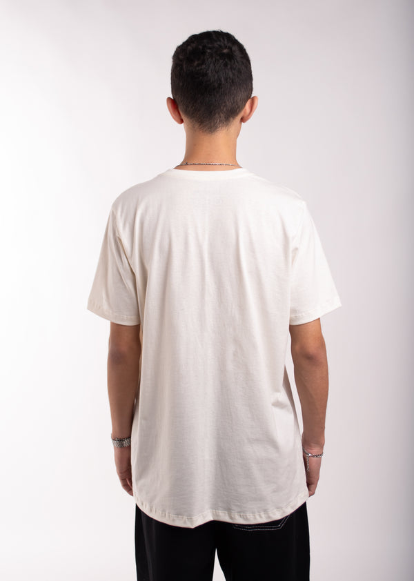 Camiseta Overcome Street Logo Off White