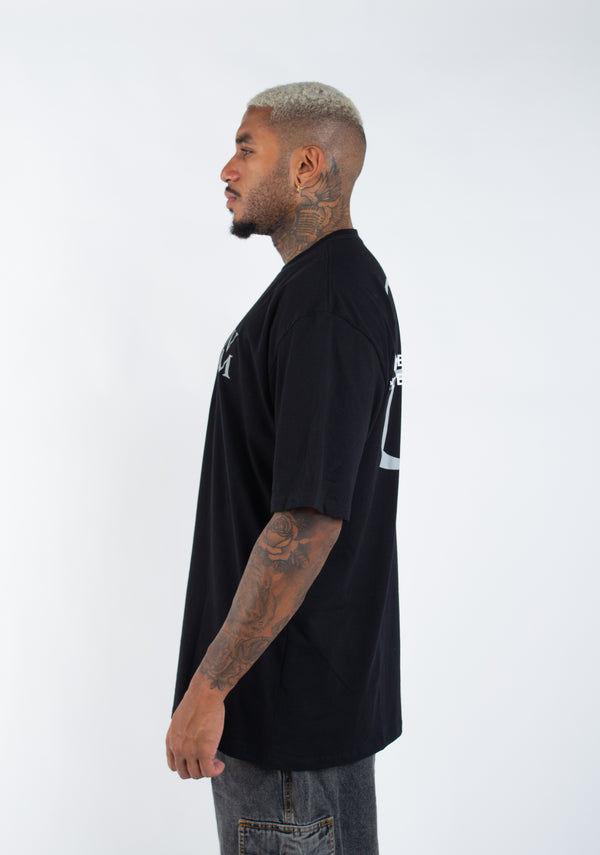 Camiseta Overcome Oversized OVCM Square Preto