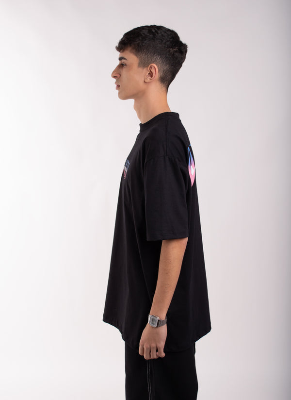 Camiseta Overcome Degrade Preta