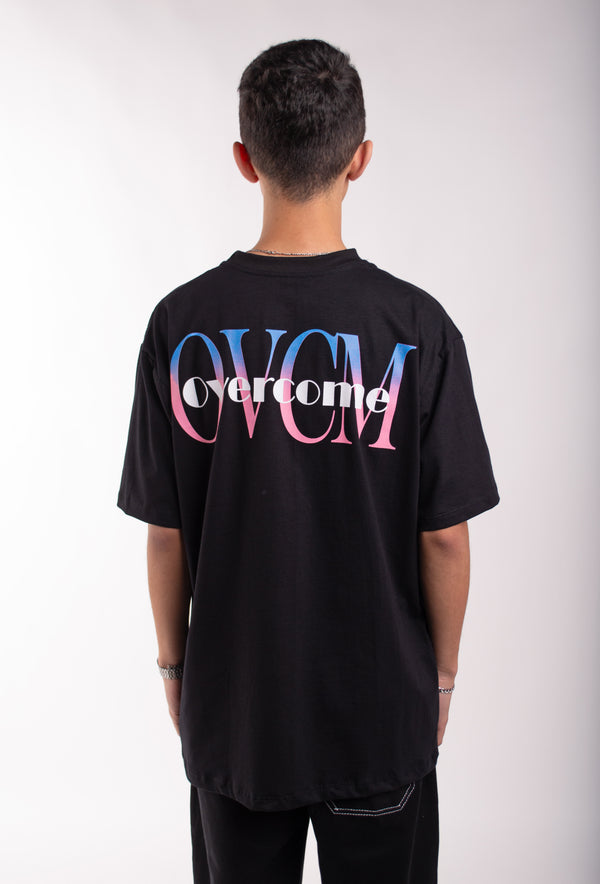 Camiseta Overcome Degrade Preta