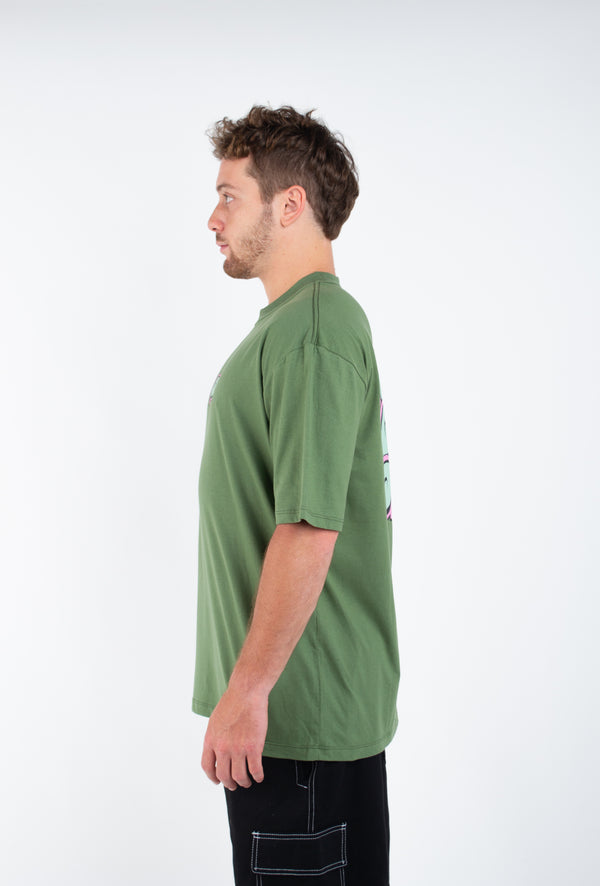 CAMISETA OVERCOME FRESH OVCM VERDE MILITAR
