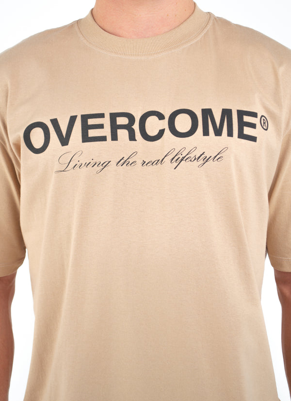 Camiseta Overcome Club Bege