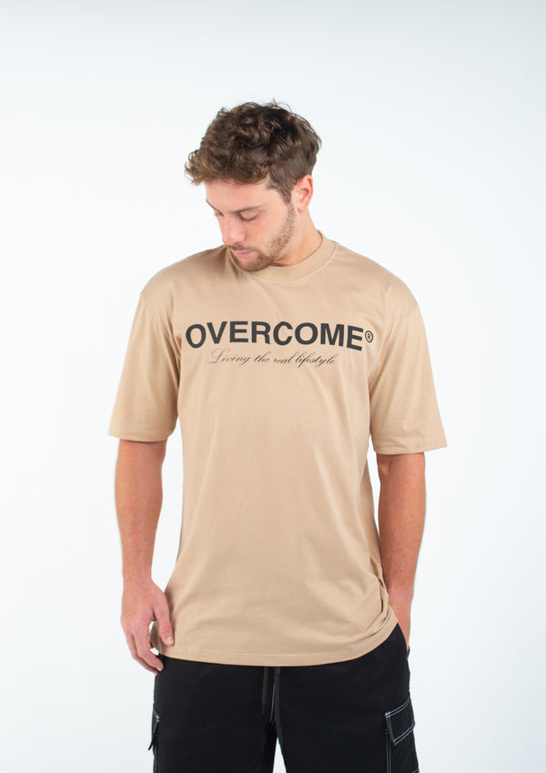 Camiseta Overcome Club Bege