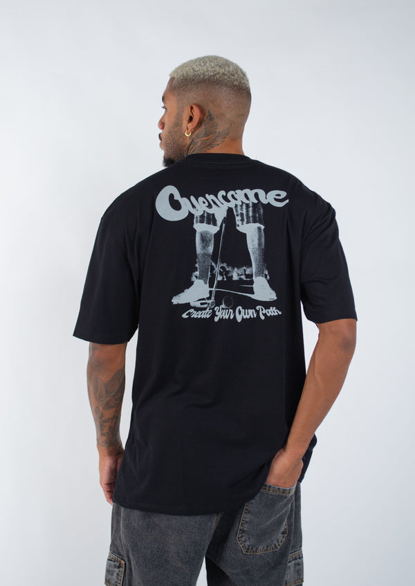 Camiseta Overcome Oversized Create Path Preto