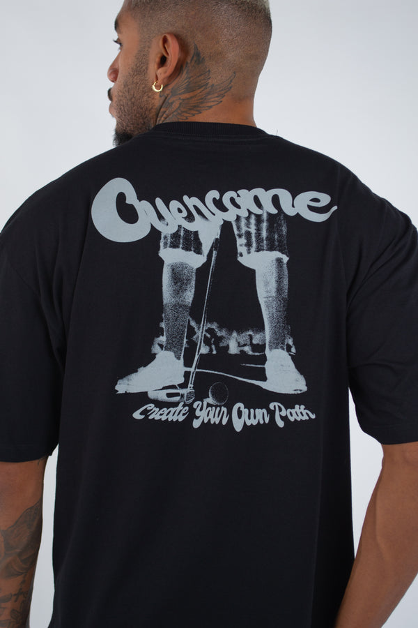 Camiseta Overcome Oversized Create Path Preto