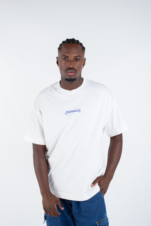 Camiseta Overcome Oversized Zona Leste Off White
