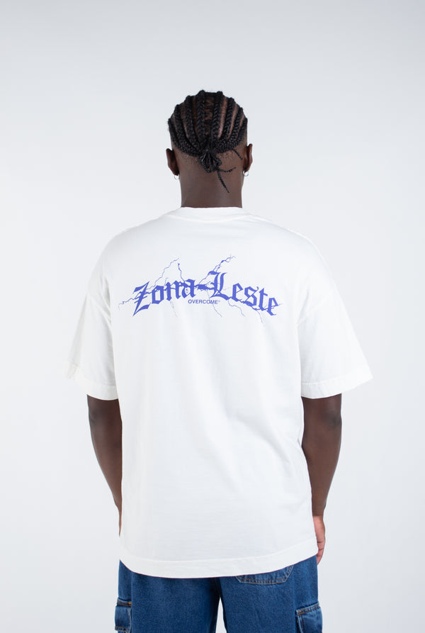Camiseta Overcome Oversized Zona Leste Off White