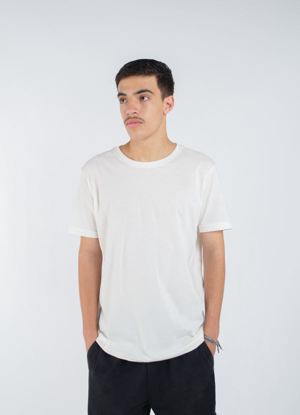 Camiseta Overcome Back School Off White