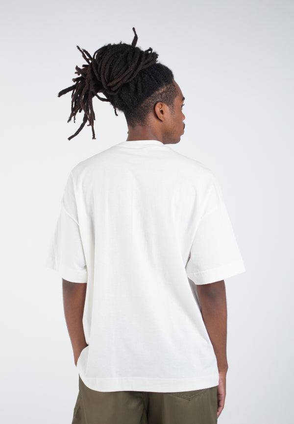 Camiseta Oversized Overcome Wide Open Off White