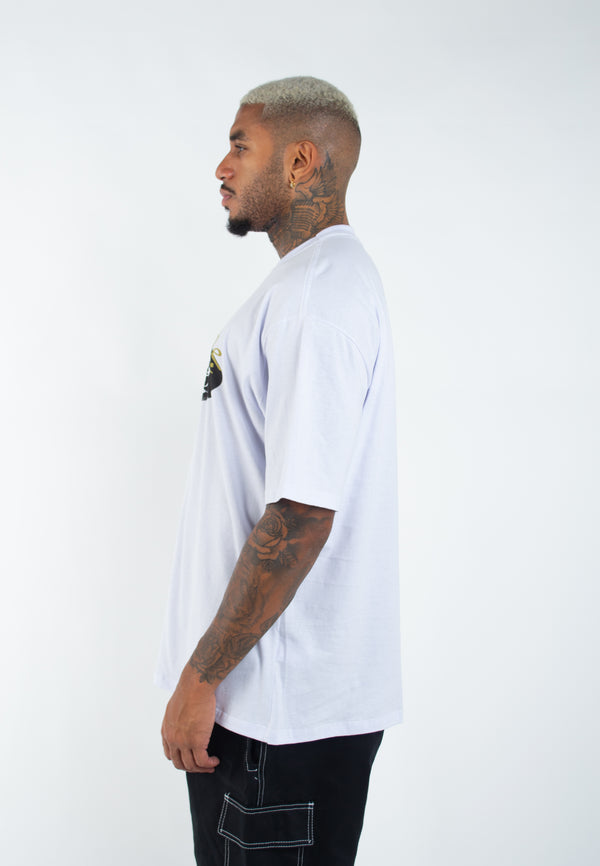 Camiseta Overcome Wide Open Branca
