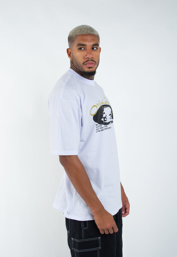 Camiseta Overcome Wide Open Branca