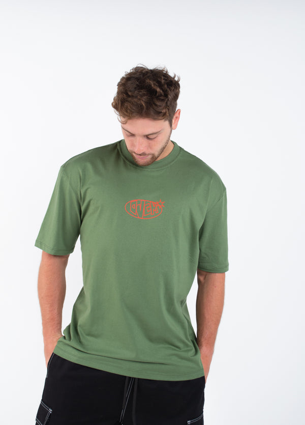 Camiseta Overcome Star Bound Verde Militar