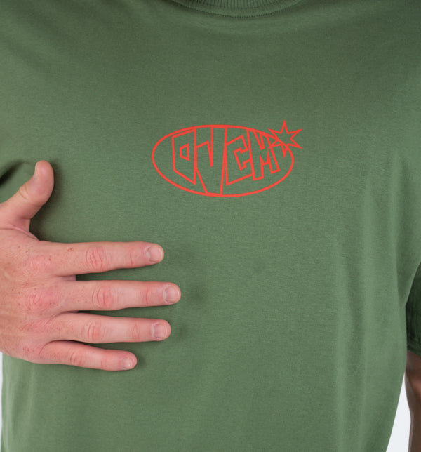 Camiseta Overcome Star Bound Verde Militar