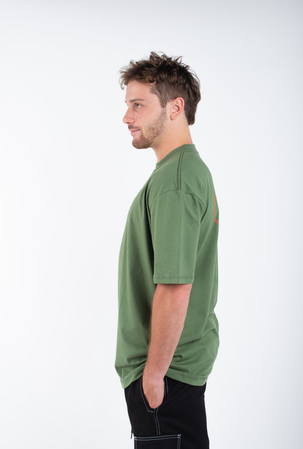 Camiseta Overcome Star Bound Verde Militar